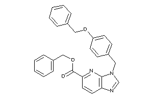 3-(4-benzoxybenzyl)imidazo[4,5-b]pyridine-5-carboxylic Acid Benzyl Ester