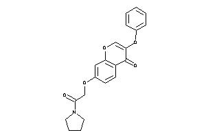 7-(2-keto-2-pyrrolidino-ethoxy)-3-phenoxy-chromone