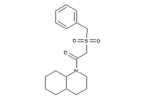 1-(3,4,4a,5,6,7,8,8a-octahydro-2H-quinolin-1-yl)-2-benzylsulfonyl-ethanone