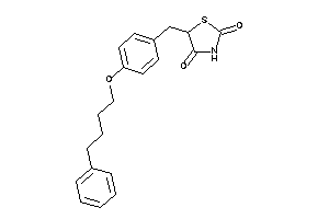 5-[4-(4-phenylbutoxy)benzyl]thiazolidine-2,4-quinone