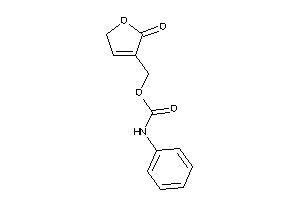 N-phenylcarbamic Acid (5-keto-2H-furan-4-yl)methyl Ester