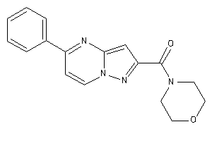 Morpholino-(5-phenylpyrazolo[1,5-a]pyrimidin-2-yl)methanone