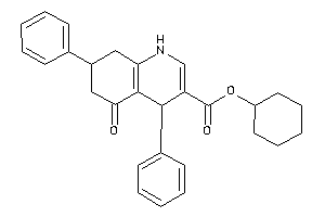 5-keto-4,7-diphenyl-4,6,7,8-tetrahydro-1H-quinoline-3-carboxylic Acid Cyclohexyl Ester