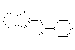 N-(5,6-dihydro-4H-cyclopenta[b]thiophen-2-yl)cyclohex-3-ene-1-carboxamide