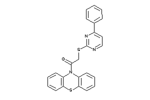 Image of 1-phenothiazin-10-yl-2-[(4-phenylpyrimidin-2-yl)thio]ethanone