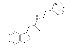 2-(benzotriazol-1-yl)-N-phenethyl-acetamide