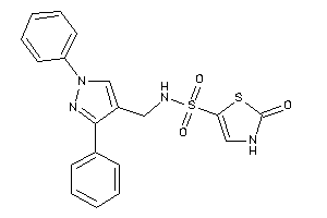 N-[(1,3-diphenylpyrazol-4-yl)methyl]-2-keto-4-thiazoline-5-sulfonamide