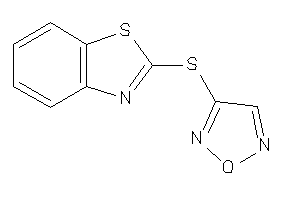 3-(1,3-benzothiazol-2-ylthio)furazan