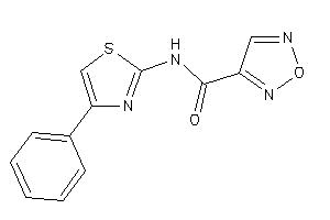 N-(4-phenylthiazol-2-yl)furazan-3-carboxamide