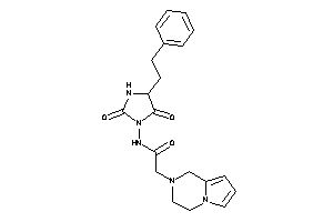 2-(3,4-dihydro-1H-pyrrolo[1,2-a]pyrazin-2-yl)-N-(2,5-diketo-4-phenethyl-imidazolidin-1-yl)acetamide