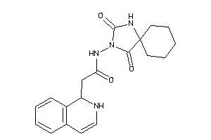 2-(1,2-dihydroisoquinolin-1-yl)-N-(2,4-diketo-1,3-diazaspiro[4.5]decan-3-yl)acetamide