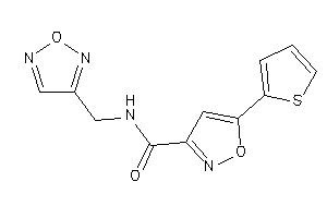 N-(furazan-3-ylmethyl)-5-(2-thienyl)isoxazole-3-carboxamide