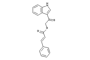 Image of 3-phenylacrylic Acid [2-(1H-indol-3-yl)-2-keto-ethyl] Ester