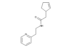 2-cyclopent-2-en-1-yl-N-[2-(2-pyridyl)ethyl]acetamide