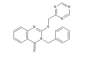 3-benzyl-2-(s-triazin-2-ylmethylthio)quinazolin-4-one