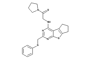 2-[[(phenylthio)methylBLAHyl]amino]-1-pyrrolidino-ethanone