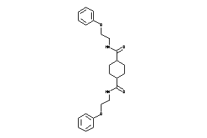 Image of N,N'-bis(2-phenoxyethyl)cyclohexane-1,4-dicarboxamide