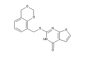 2-(4H-1,3-benzodioxin-8-ylmethylthio)-3H-thieno[2,3-d]pyrimidin-4-one