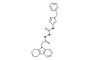 1-(1-benzylpyrazol-4-yl)-3-[[2-(1,2,3,4-tetrahydrocarbazol-9-yl)acetyl]amino]thiourea