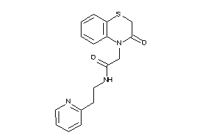 2-(3-keto-1,4-benzothiazin-4-yl)-N-[2-(2-pyridyl)ethyl]acetamide