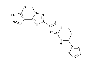 [5-(2-thienyl)-4,5,6,7-tetrahydropyrazolo[1,5-a]pyrimidin-2-yl]BLAH