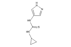 1-cyclopropyl-3-(1H-pyrazol-4-yl)thiourea