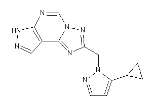 Image of (5-cyclopropylpyrazol-1-yl)methylBLAH