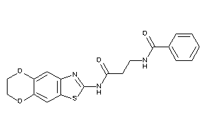 Image of N-[3-(6,7-dihydro-[1,4]dioxino[2,3-f][1,3]benzothiazol-2-ylamino)-3-keto-propyl]benzamide