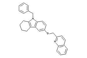 9-benzyl-6-(2-quinolylmethoxy)-1,2,3,4-tetrahydrocarbazole