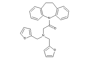 Image of 2-[bis(2-furfuryl)amino]-1-(5,6-dihydrobenzo[b][1]benzazepin-11-yl)ethanone