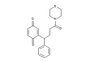 2-(4-keto-1-phenyl-4-thiomorpholino-butyl)-p-benzoquinone