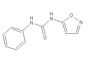 1-isoxazol-5-yl-3-phenyl-urea