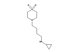 Cyclopropyl-[4-(1,1-diketo-1,4-thiazinan-4-yl)butyl]amine