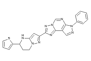 Image of Phenyl-[5-(2-thienyl)-4,5,6,7-tetrahydropyrazolo[1,5-a]pyrimidin-2-yl]BLAH