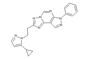 Image of 2-(5-cyclopropylpyrazol-1-yl)ethyl-phenyl-BLAH