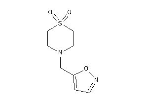 4-(isoxazol-5-ylmethyl)-1,4-thiazinane 1,1-dioxide