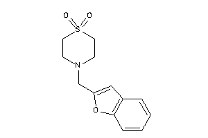 4-(benzofuran-2-ylmethyl)-1,4-thiazinane 1,1-dioxide