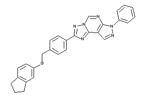 [4-(indan-5-yloxymethyl)phenyl]-phenyl-BLAH