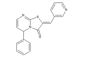 Image of 5-phenyl-2-(3-pyridylmethylene)-5H-thiazolo[3,2-a]pyrimidin-3-one