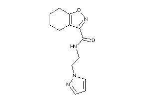 N-(2-pyrazol-1-ylethyl)-4,5,6,7-tetrahydroindoxazene-3-carboxamide