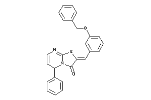 2-(3-benzoxybenzylidene)-5-phenyl-5H-thiazolo[3,2-a]pyrimidin-3-one
