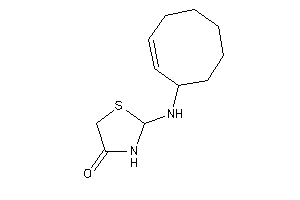 2-(cyclooct-2-en-1-ylamino)thiazolidin-4-one