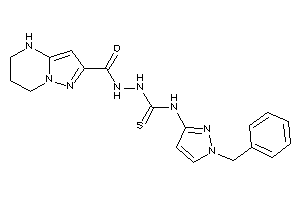 1-(1-benzylpyrazol-3-yl)-3-(4,5,6,7-tetrahydropyrazolo[1,5-a]pyrimidine-2-carbonylamino)thiourea