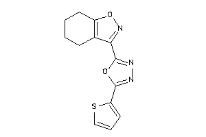 3-[5-(2-thienyl)-1,3,4-oxadiazol-2-yl]-4,5,6,7-tetrahydroindoxazene