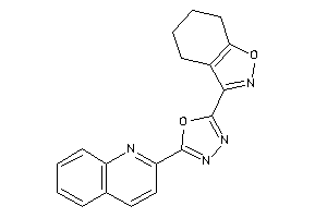 3-[5-(2-quinolyl)-1,3,4-oxadiazol-2-yl]-4,5,6,7-tetrahydroindoxazene