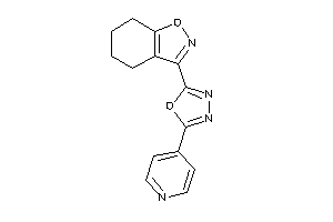 3-[5-(4-pyridyl)-1,3,4-oxadiazol-2-yl]-4,5,6,7-tetrahydroindoxazene