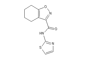 Image of N-thiazol-2-yl-4,5,6,7-tetrahydroindoxazene-3-carboxamide