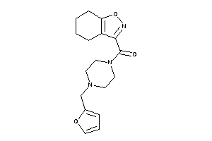 Image of [4-(2-furfuryl)piperazino]-(4,5,6,7-tetrahydroindoxazen-3-yl)methanone