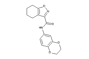 N-(2,3-dihydro-1,4-benzodioxin-6-yl)-4,5,6,7-tetrahydroindoxazene-3-carboxamide