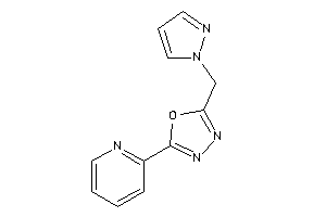 2-(pyrazol-1-ylmethyl)-5-(2-pyridyl)-1,3,4-oxadiazole